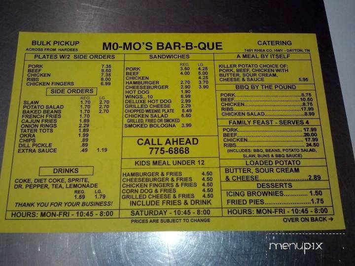 MoMo`s Bar BQ